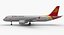 airbus a320 capital airlines 3d 3ds