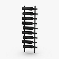 Wall Wine Rack 03