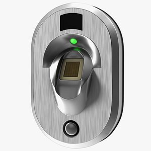 Biometric Fingerprint Door Lock 3D model