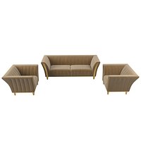 Adora diamante sofa and Chair Set