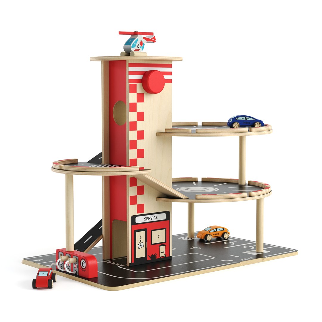 Toy Parking 3D Model - TurboSquid 2025497