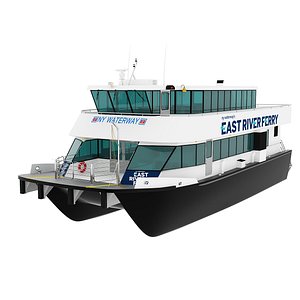 new york east river 3D