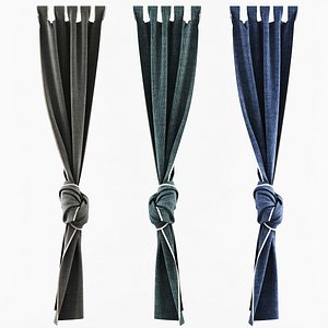 curtain knot 3d max