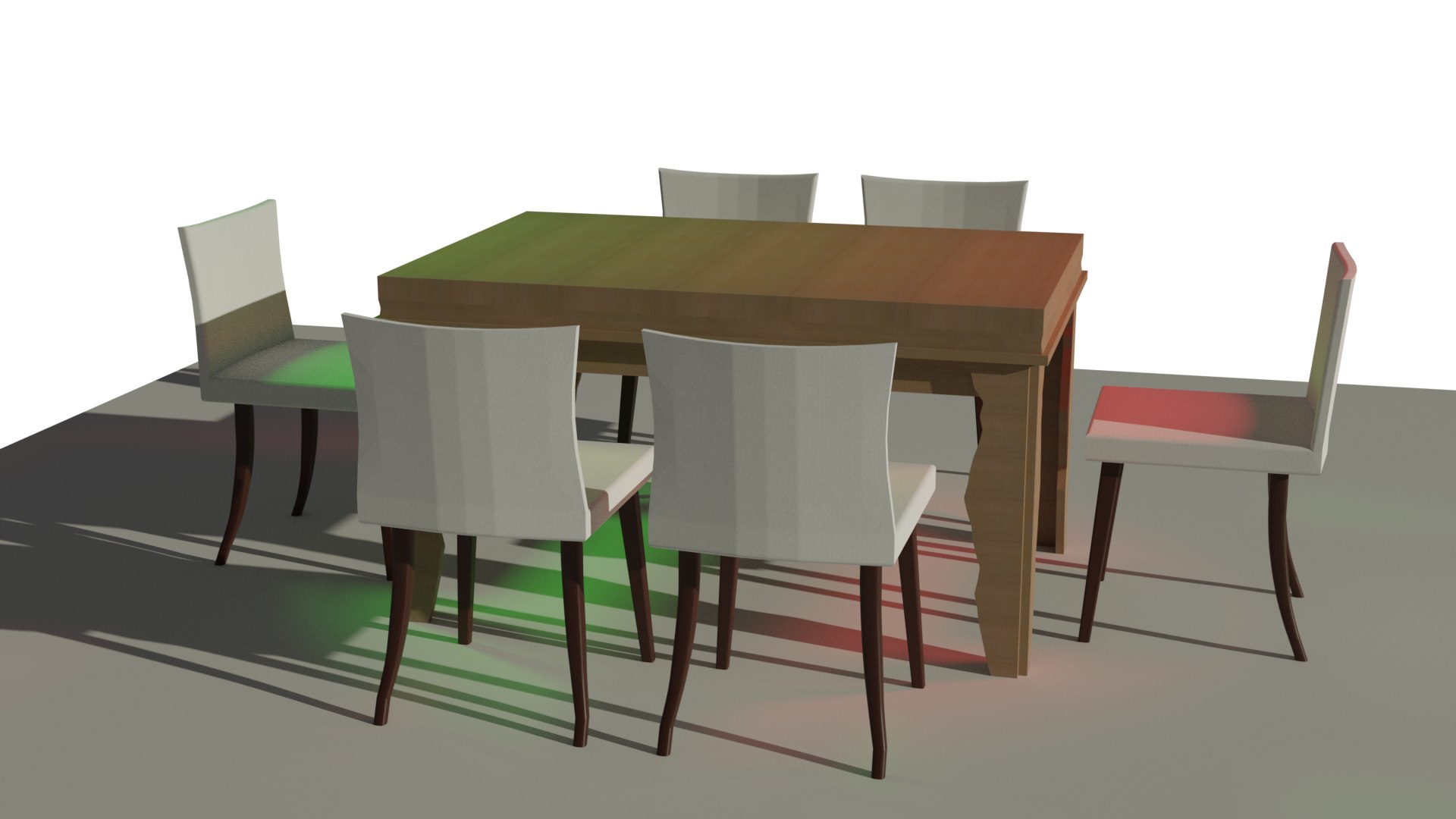 Tables Chairs 3D Model - TurboSquid 1623136