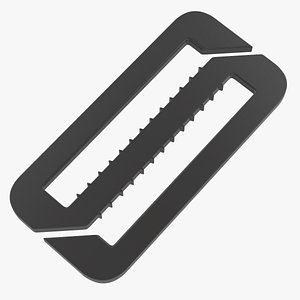 Double Opening Webbing Adjustment Buckle