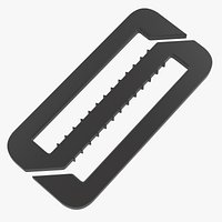 Double Opening Webbing Adjustment Buckle