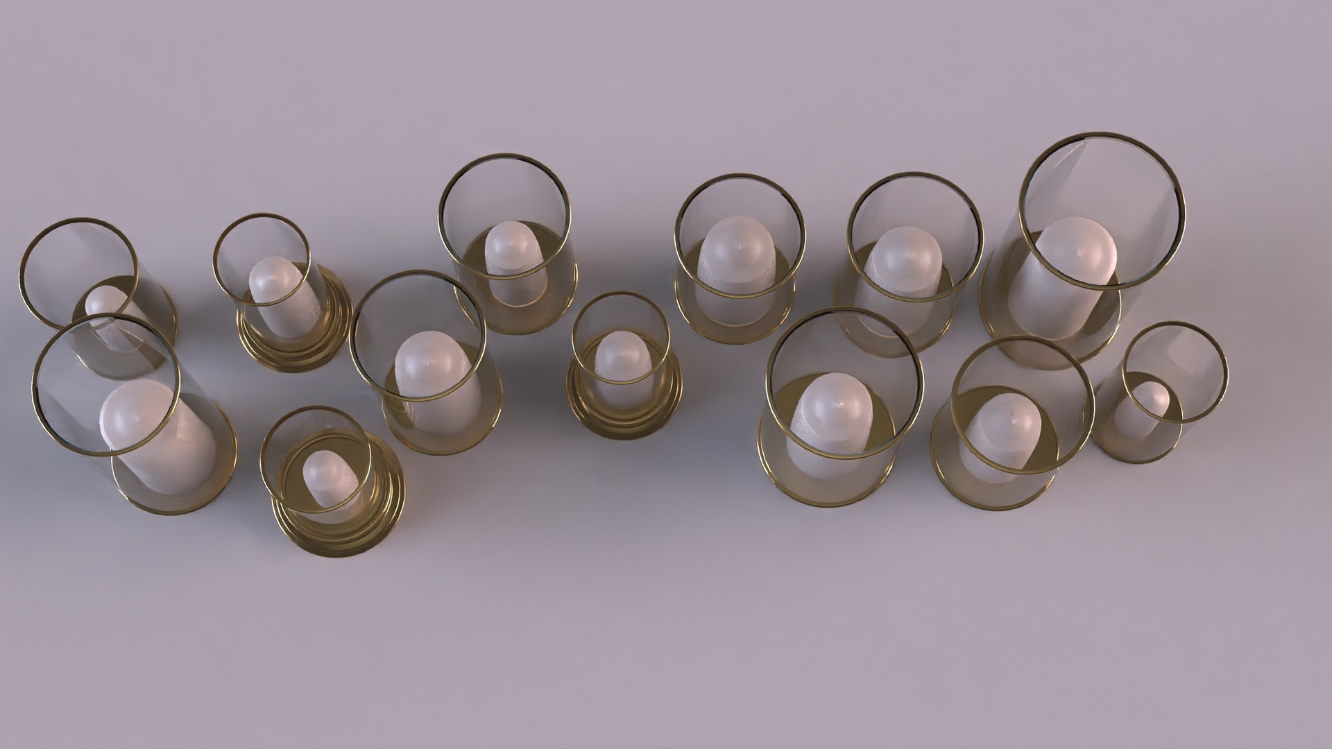 3D Model Candles In Hurricanes - TurboSquid 2238489
