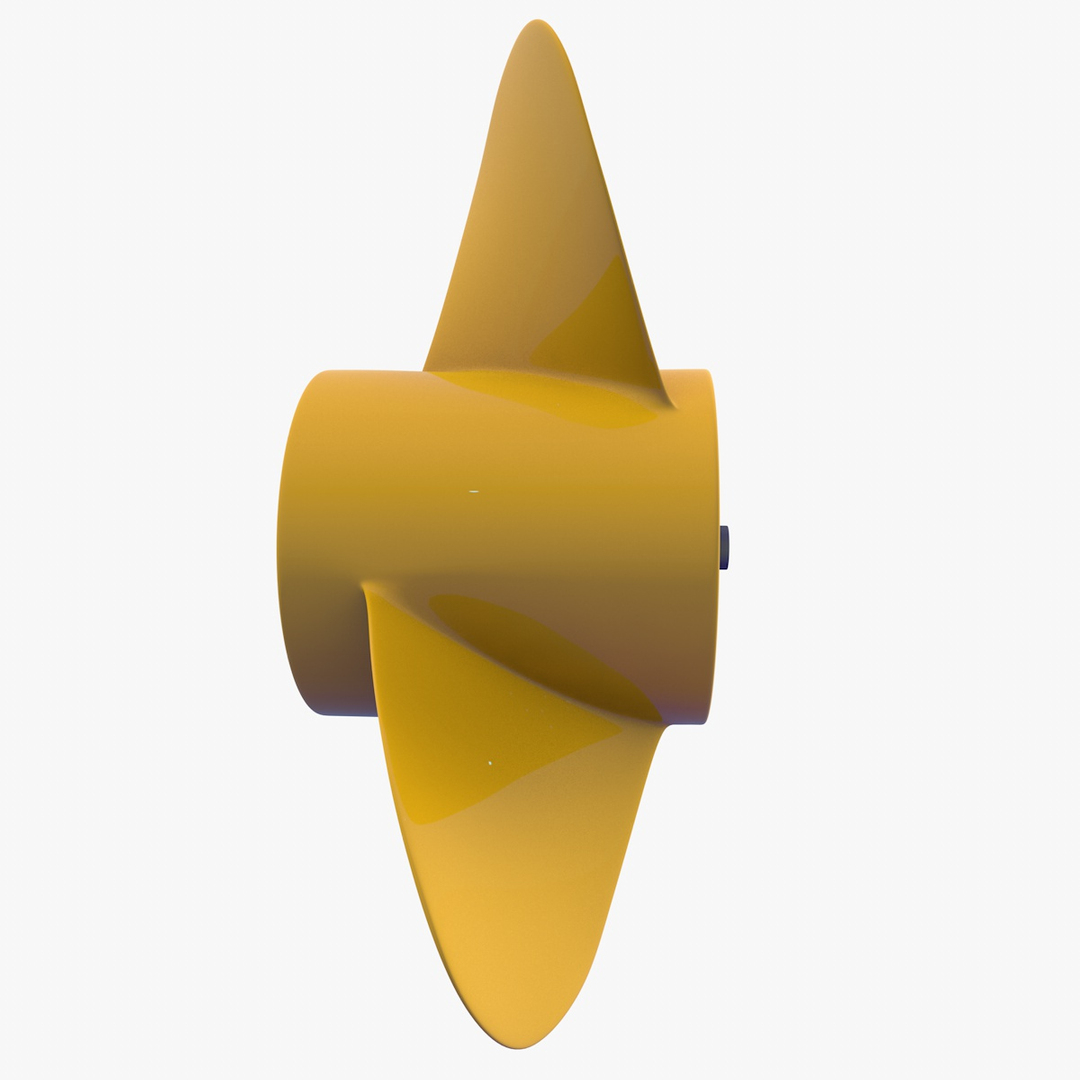 Boat Propeller 3d C4d