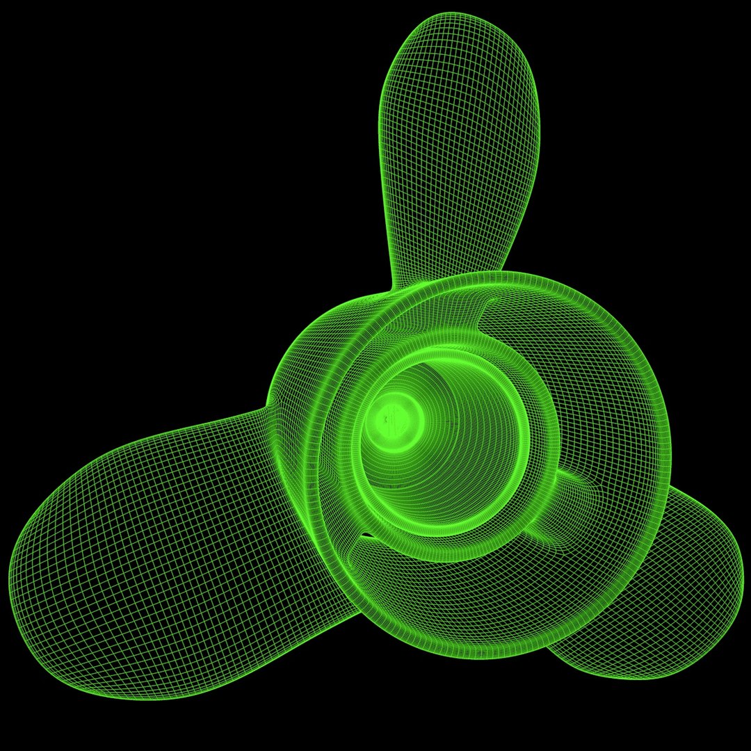 Boat Propeller 3d C4d
