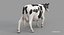 cow holstein pro animations 3D model