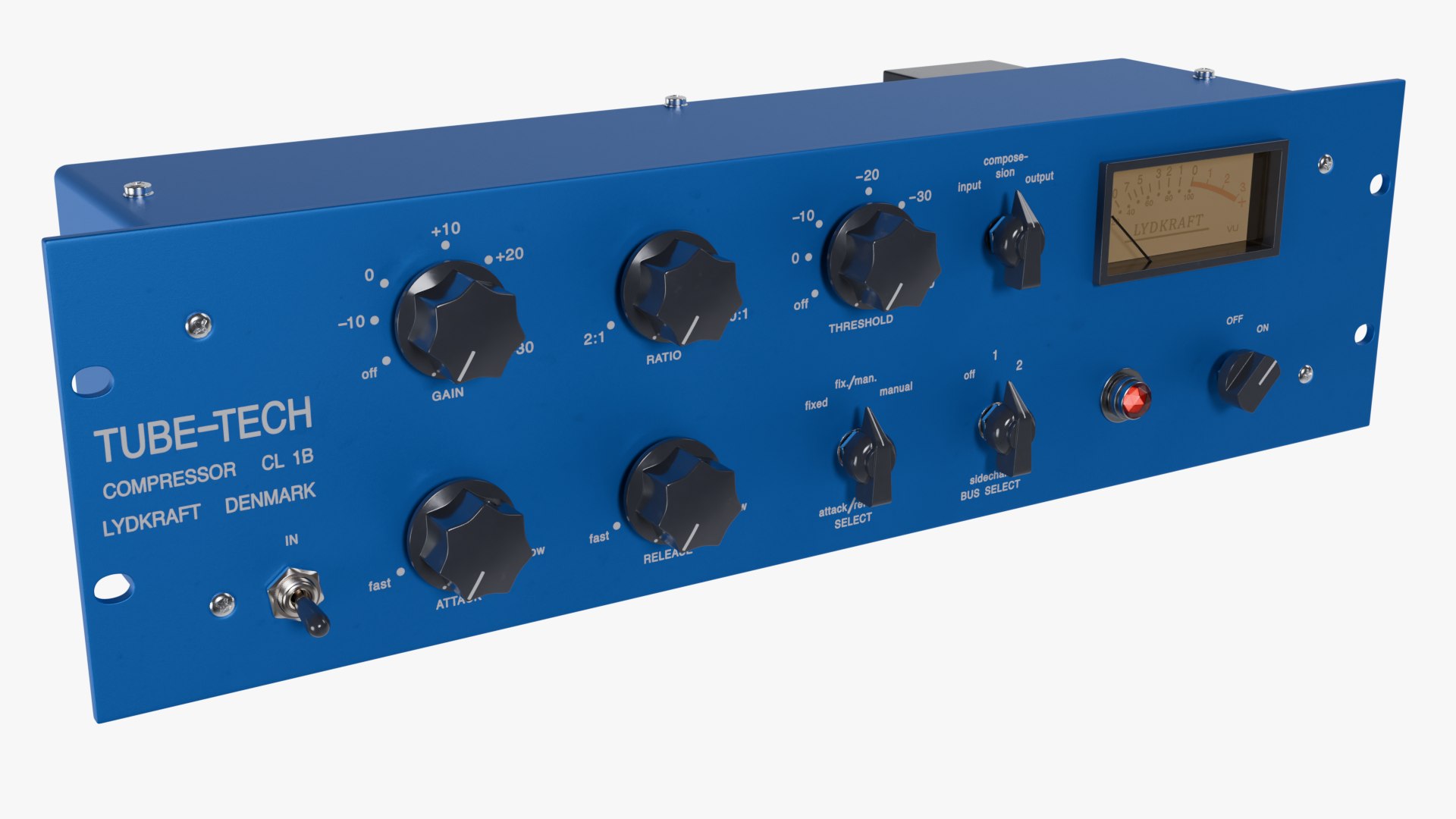 modelo 3d COMPRESOR OPTO CL 1B DE TUBE-TECH - TurboSquid 2305503