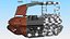 Black Multi Purpose Vehicle Rigged