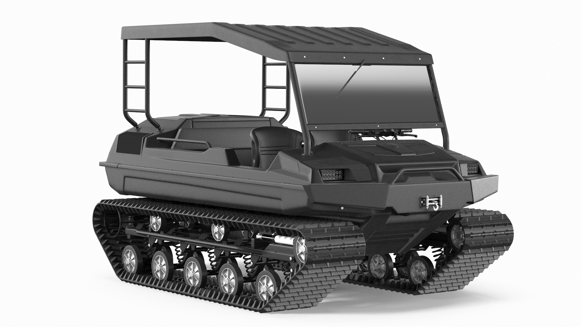 Black Multi Purpose Vehicle Rigged 3D Model TurboSquid 2002517