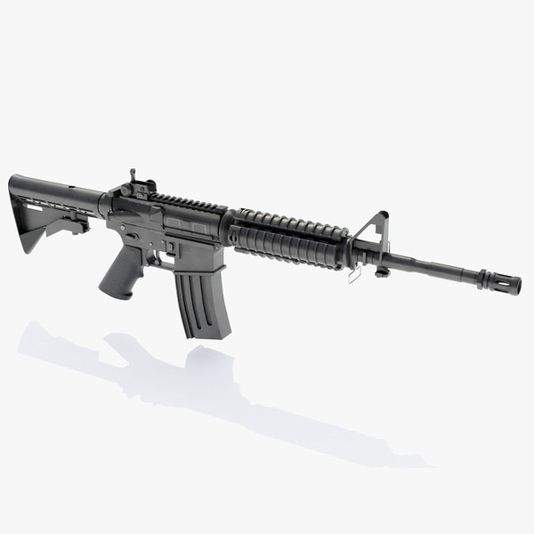 카빈 M4A1 소총 3D 모델 - TurboSquid 1915083