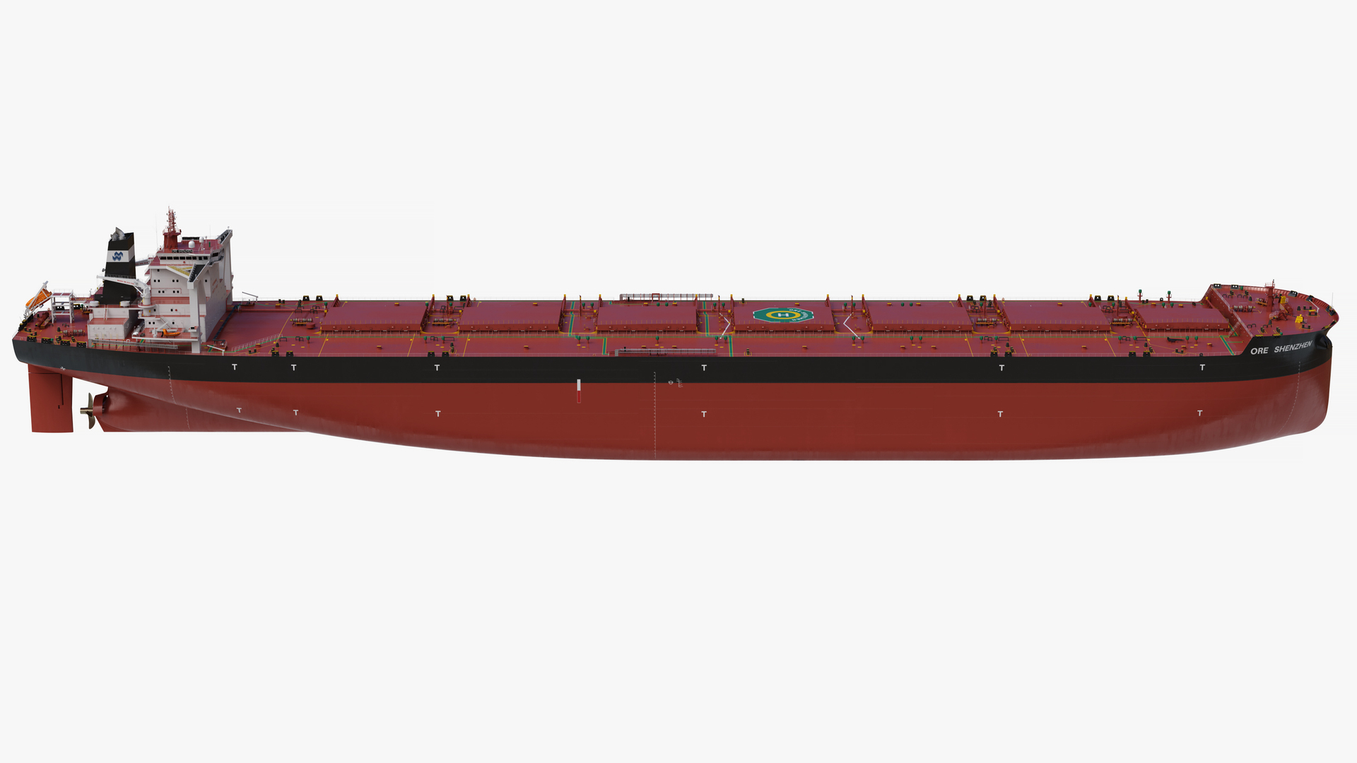 3D Model Ore Shenzhen Valemax Bulk Carrier - TurboSquid 2518979