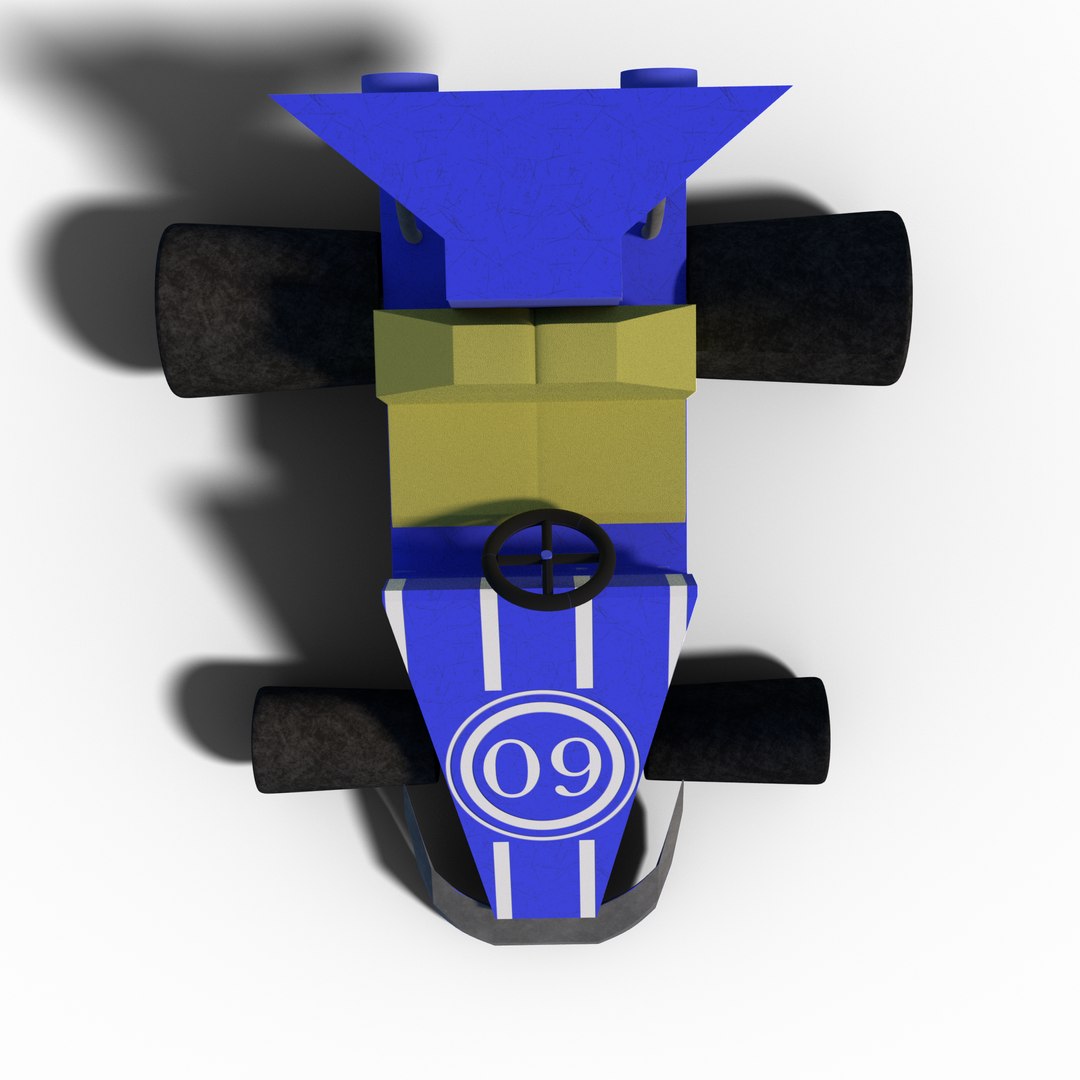 Toy Racing Car 3D Model - TurboSquid 2059122