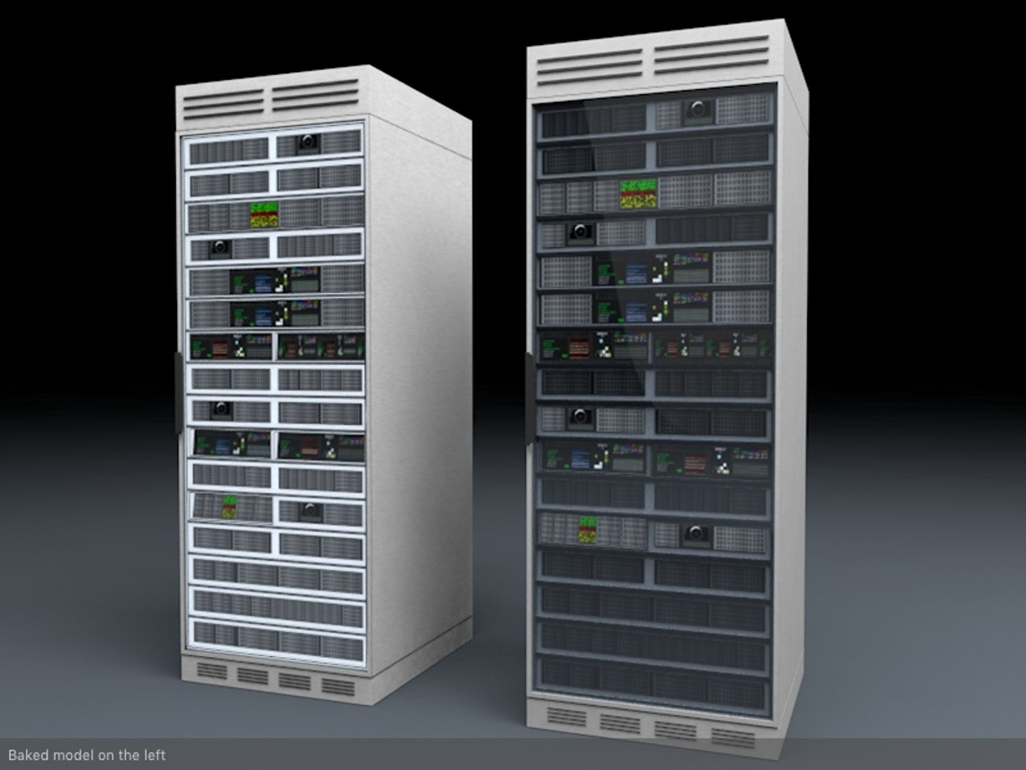 3d Server Unit Model