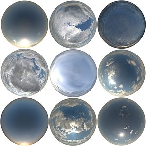 3D HDRI Skydomes IV
