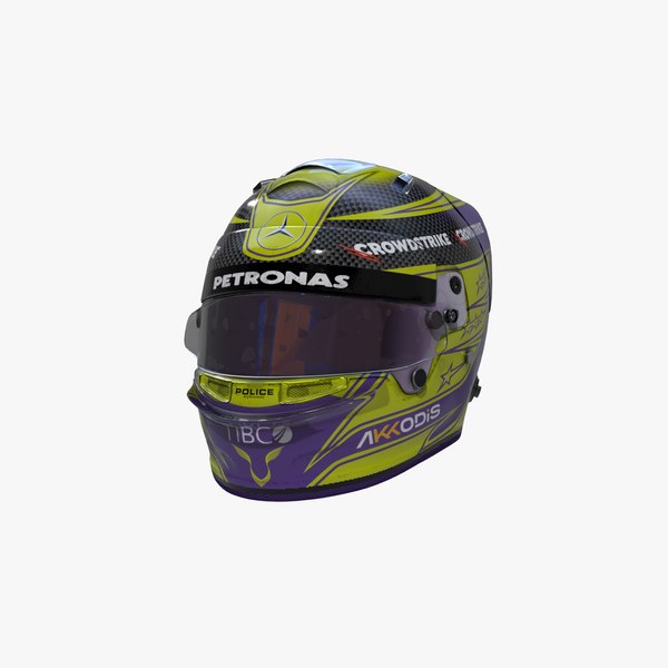 Hamilton 2020 helmet model - TurboSquid 1588037