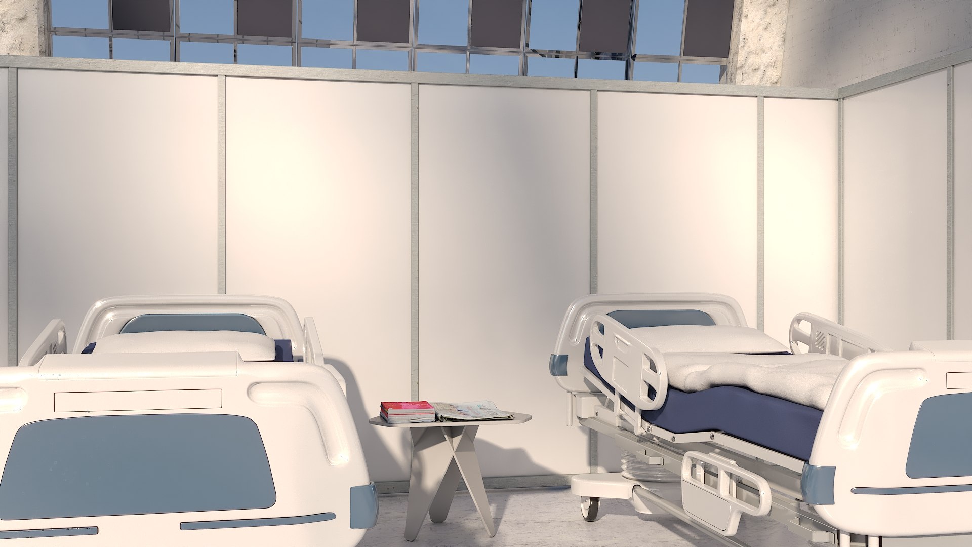 3D Corona Emergency Quarters 03 TurboSquid 1809866