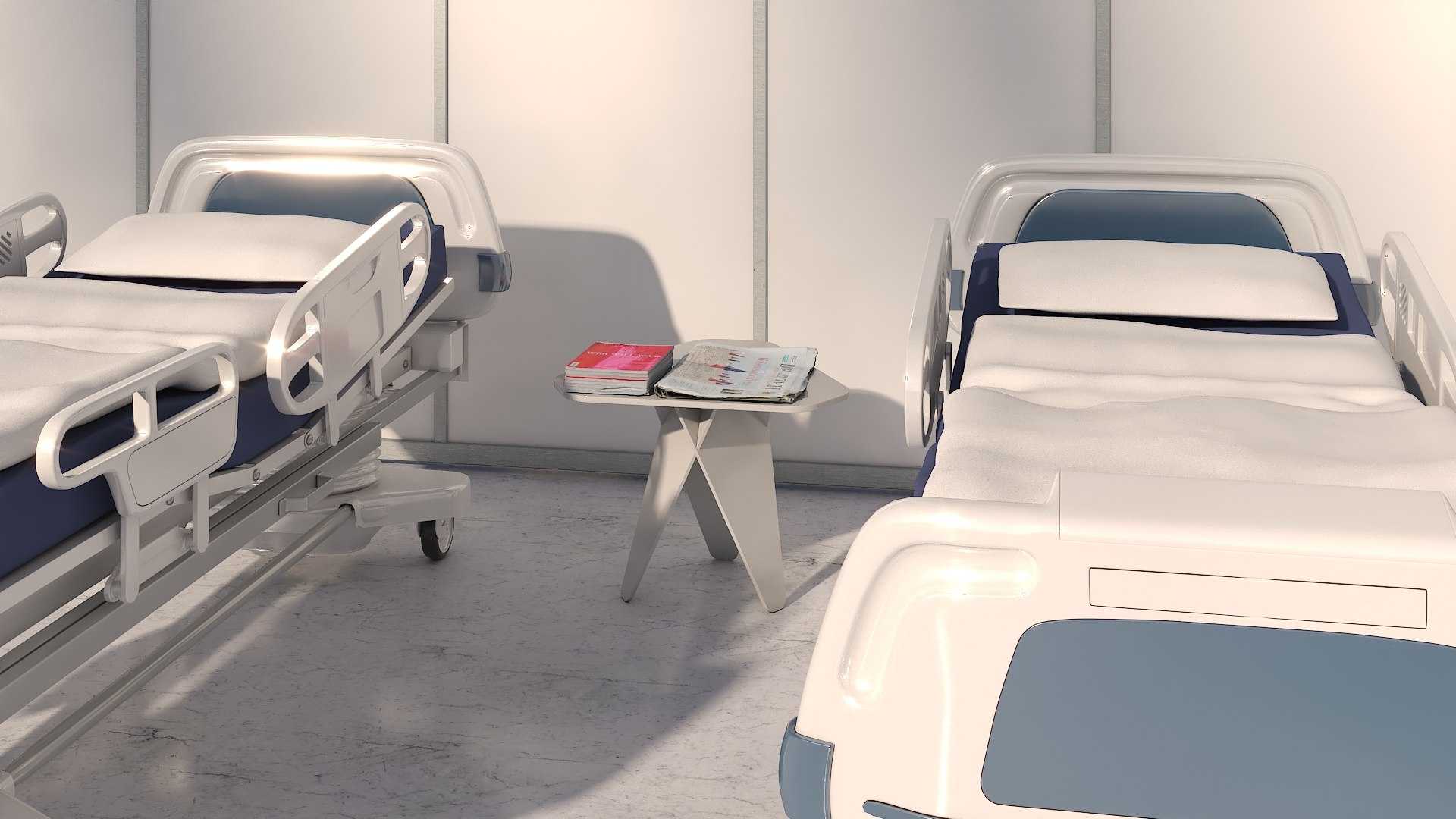 3D Corona Emergency Quarters 03 TurboSquid 1809866