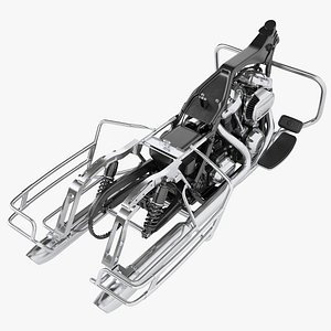 Generic Classic Motorcycle Frame 02