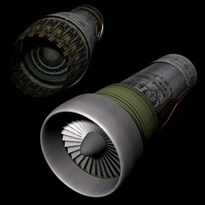 Jet Engine & Textures