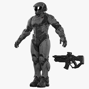 Combat Suit 01 model