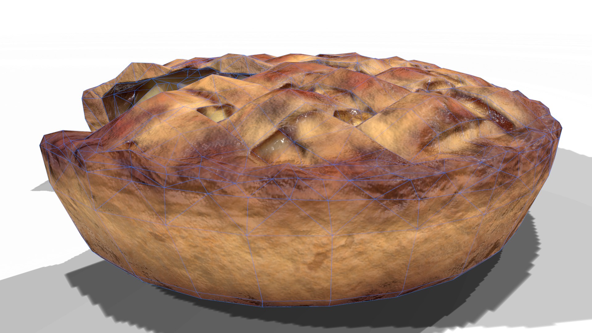 Apple Pie Chart Model TurboSquid 2064765