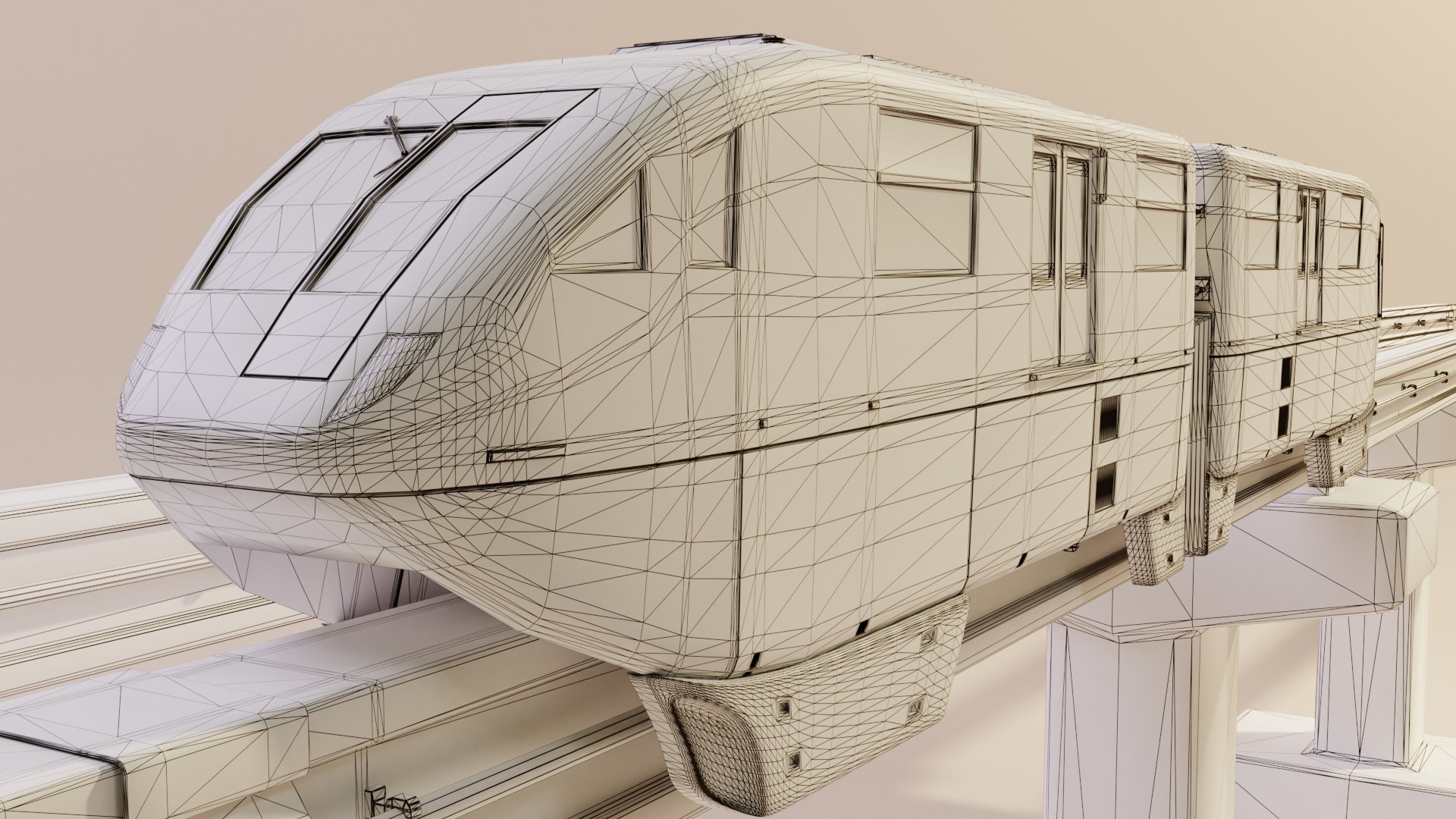 3D model sentosa express monorail singapore - TurboSquid 1697386