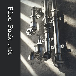 pipe set 3D model