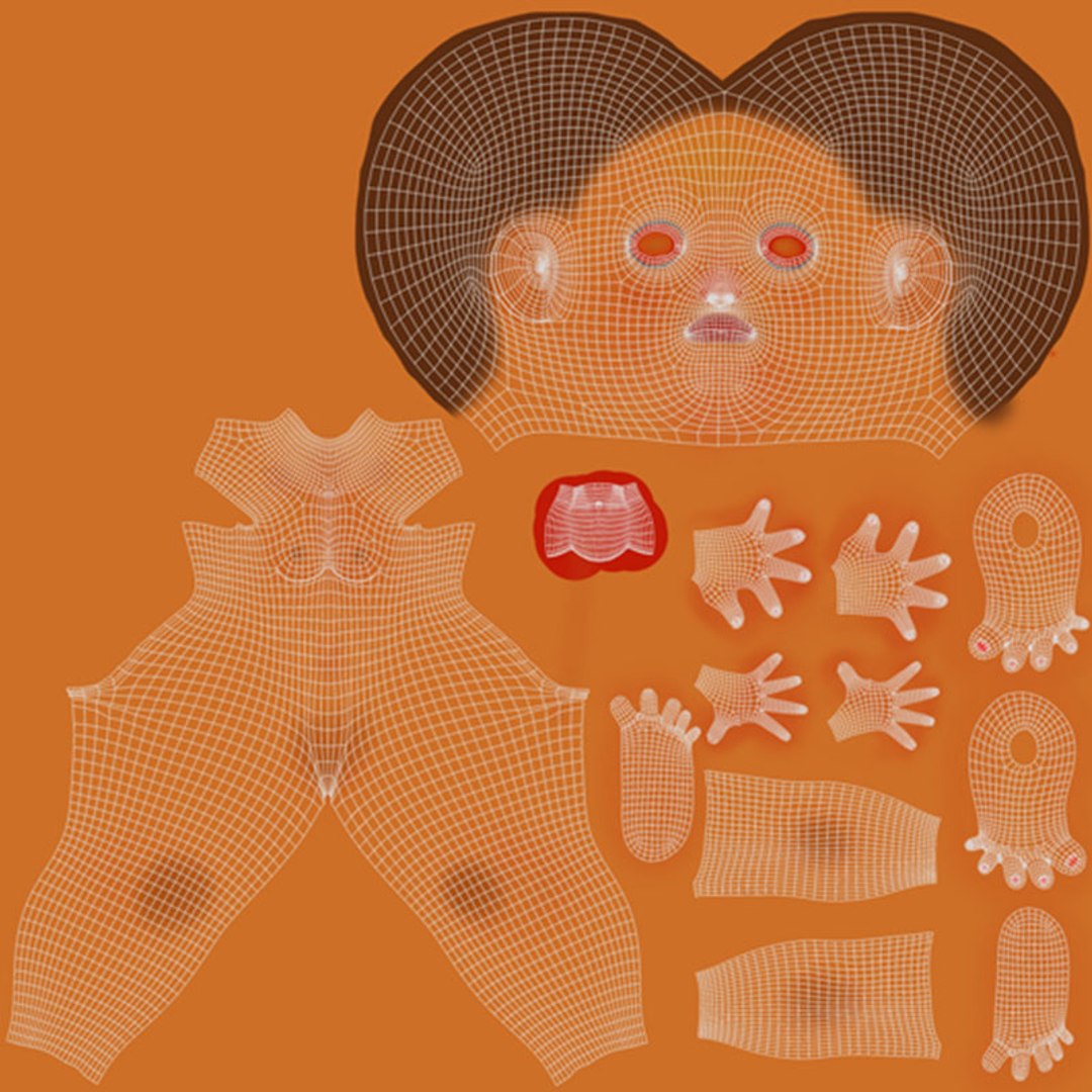 Mery Character Animation Model - TurboSquid 1211833