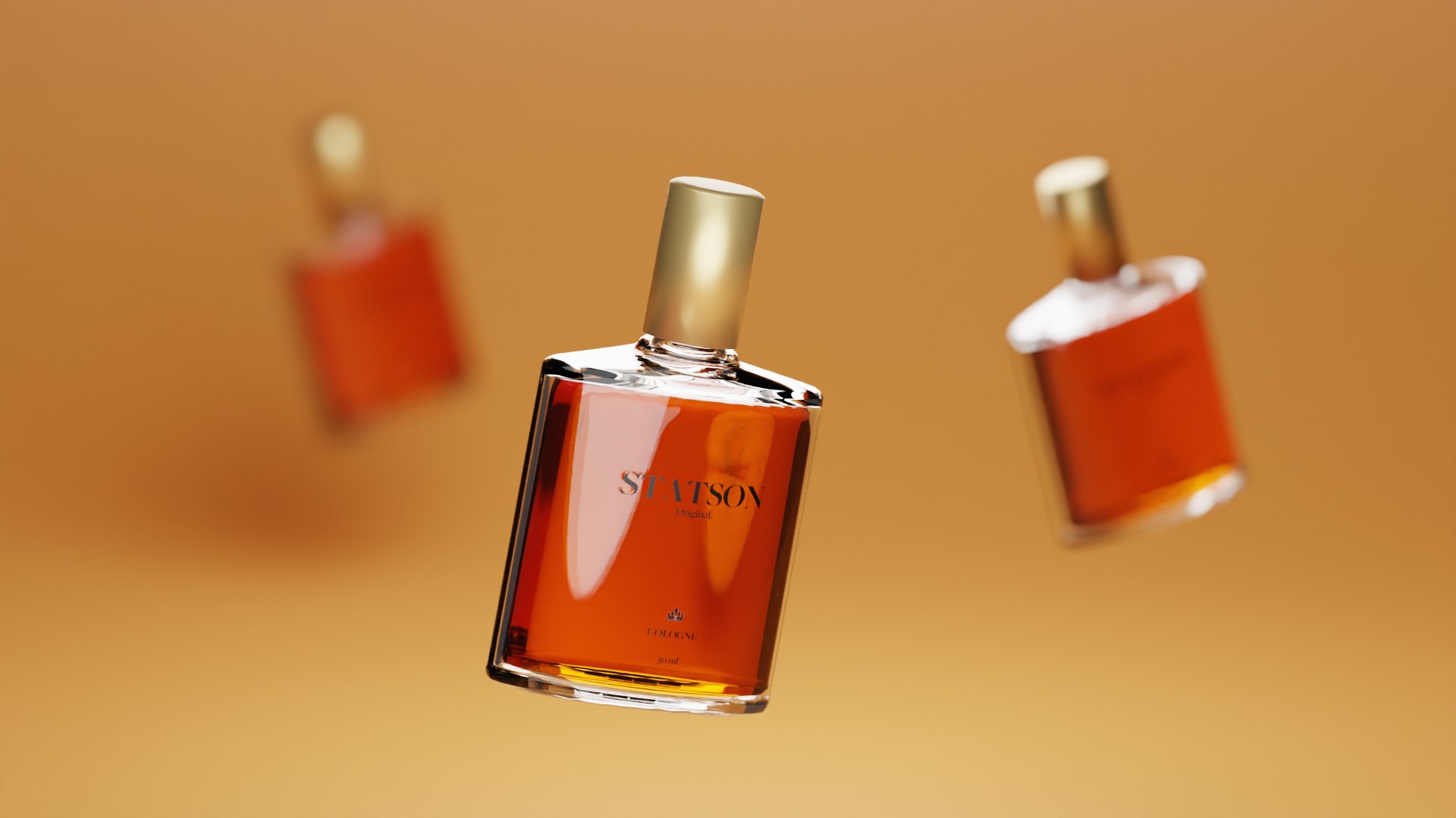 Cologne Perfume Bottle With Box 3D Model - TurboSquid 2289030