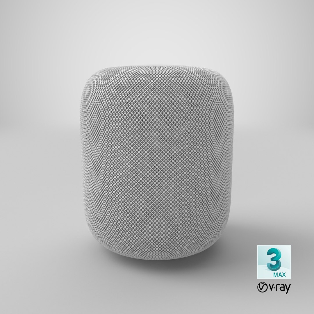 3D model apple homepod white - https://p.turbosquid.com/ts-thumb/6n/m8FGBL/3RObhU60/render.0001/png/1527784020/1920x1080/fit_q87/741310abd87bd45924442d89d48a1c091471f72c/render.0001.jpg