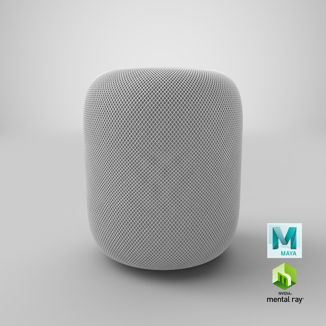 3D model apple homepod white - https://p.turbosquid.com/ts-thumb/6n/m8FGBL/7qPVpz6H/render.0001/png/1527784016/1920x1080/fit_q87/81a3bb036a7a67a0874ad45bf5d620f7473a6f5d/render.0001.jpg