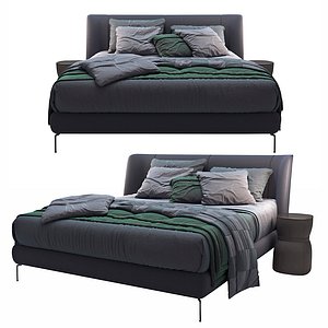 3D Bed TUFJORD Ikea model