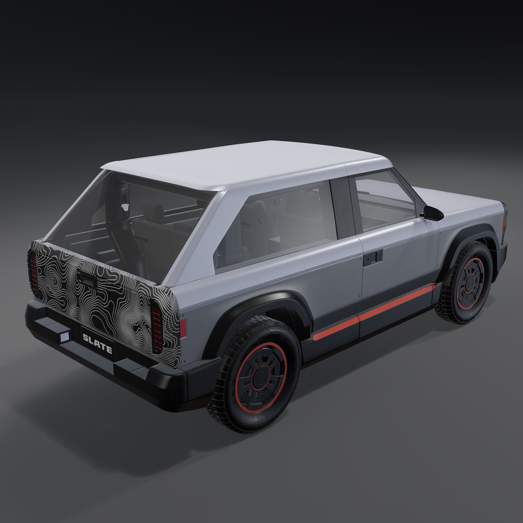 3D Slate Truck Fastback SUV Grit And Grind 2027 3D Model - TurboSquid ...