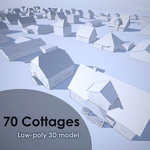 3D 70 Cottages