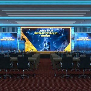 Corporate Event Design 3D model