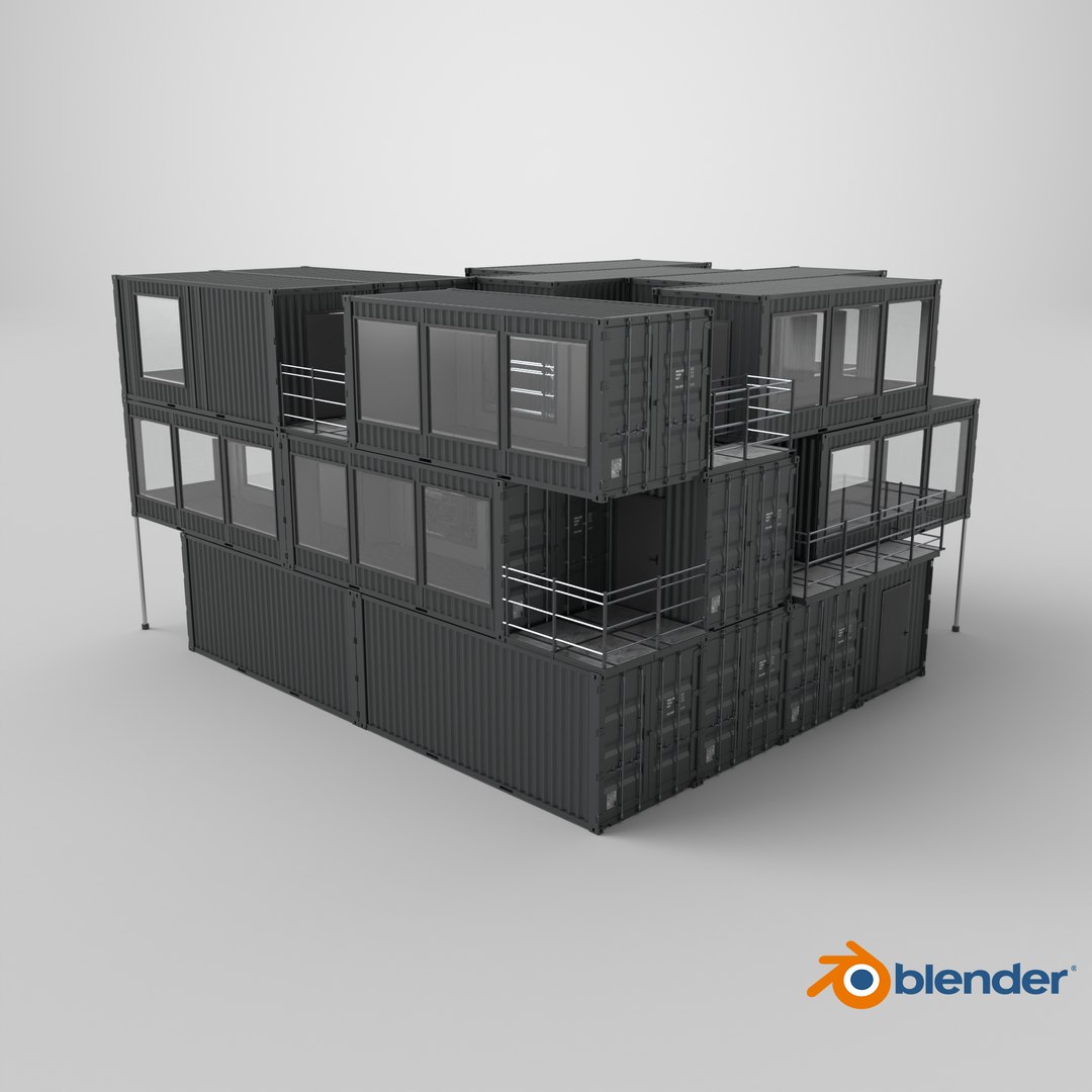 Container Office Building Black 3D model https://p.turbosquid.com/ts-thumb/6o/0tkWSy/TB/stemcell_blender_cycles_render/png/1731665983/1920x1080/fit_q87/8b287831c84b7e551b53295095aea135bdb9c998/stemcell_blender_cycles_render.jpg