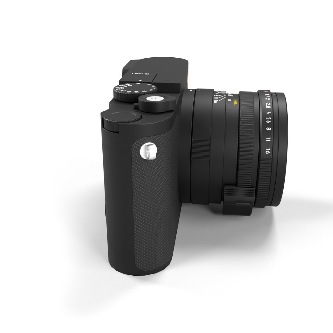 3D Leica Q3 Digital Camera TurboSquid 2098934