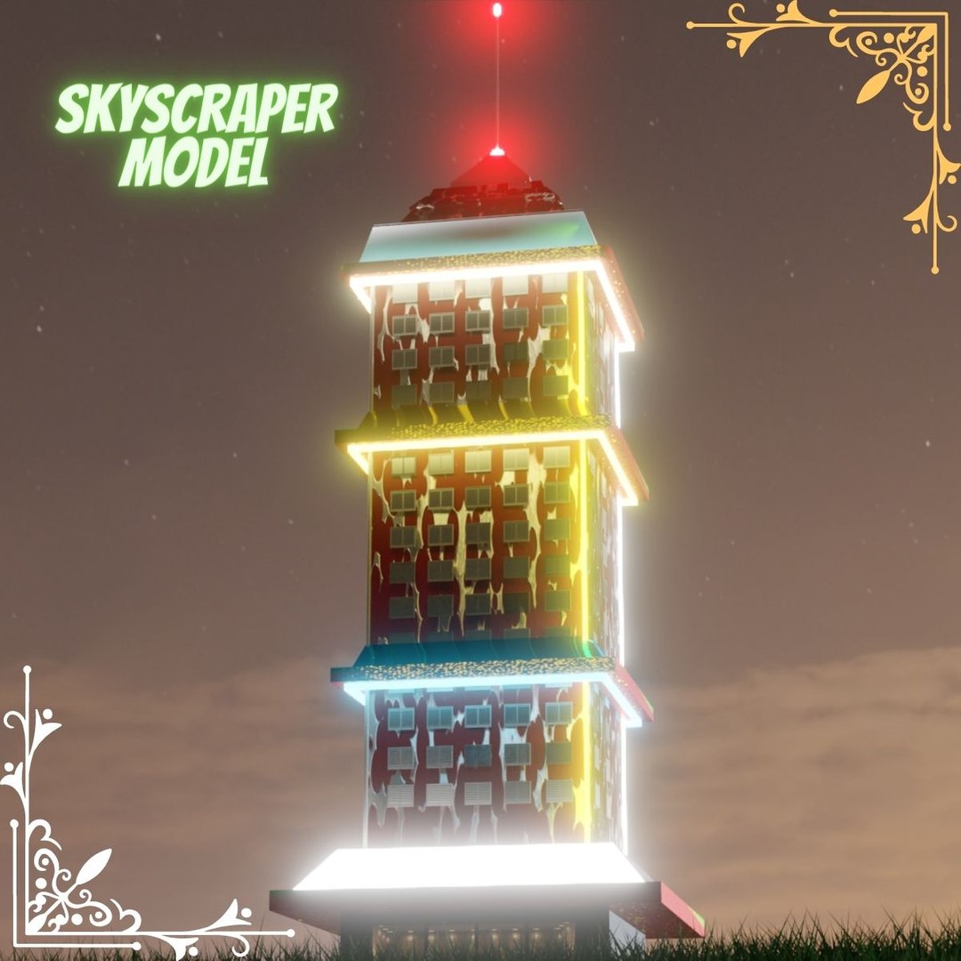 Skyscraper 3D model - TurboSquid 2074521