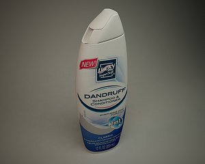 3d shampoo model