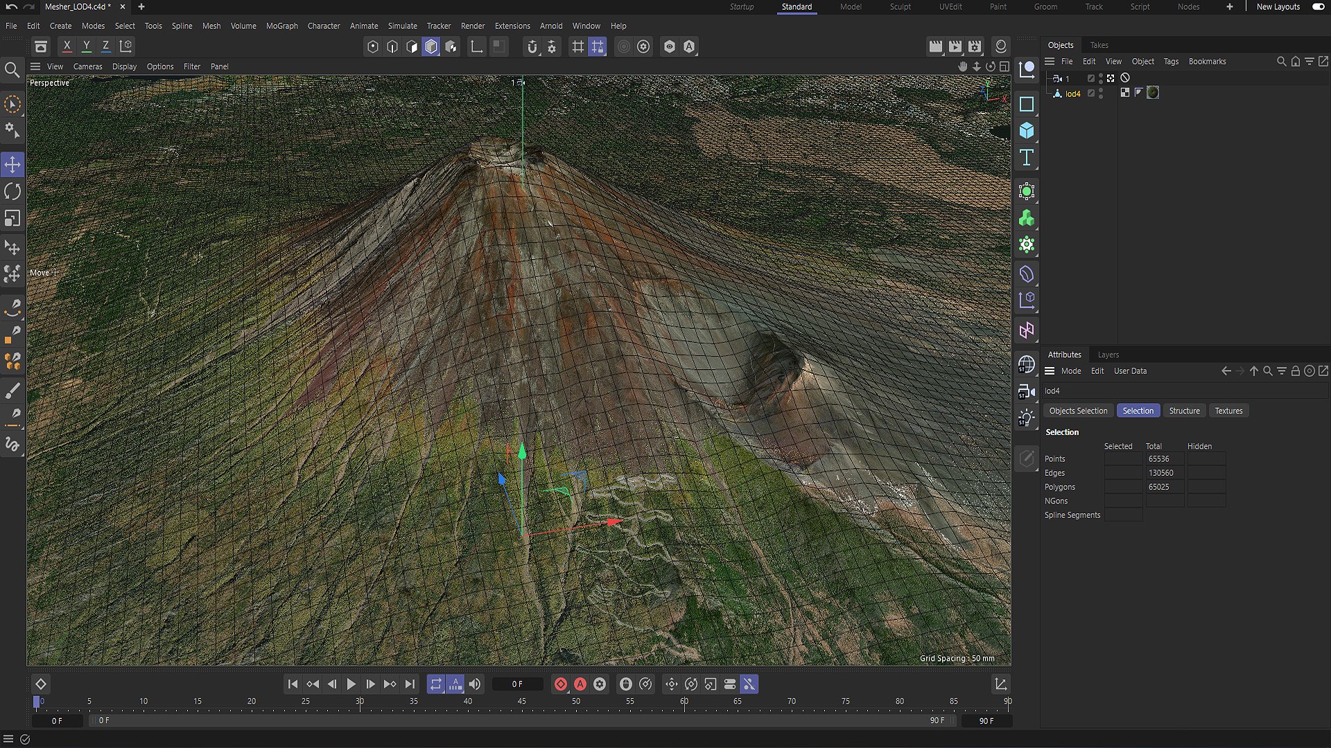 3D Model Mount Fuji Japan Highly Detailed - TurboSquid 1945933