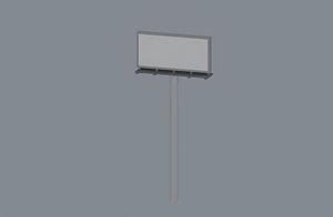 Advertising Board model