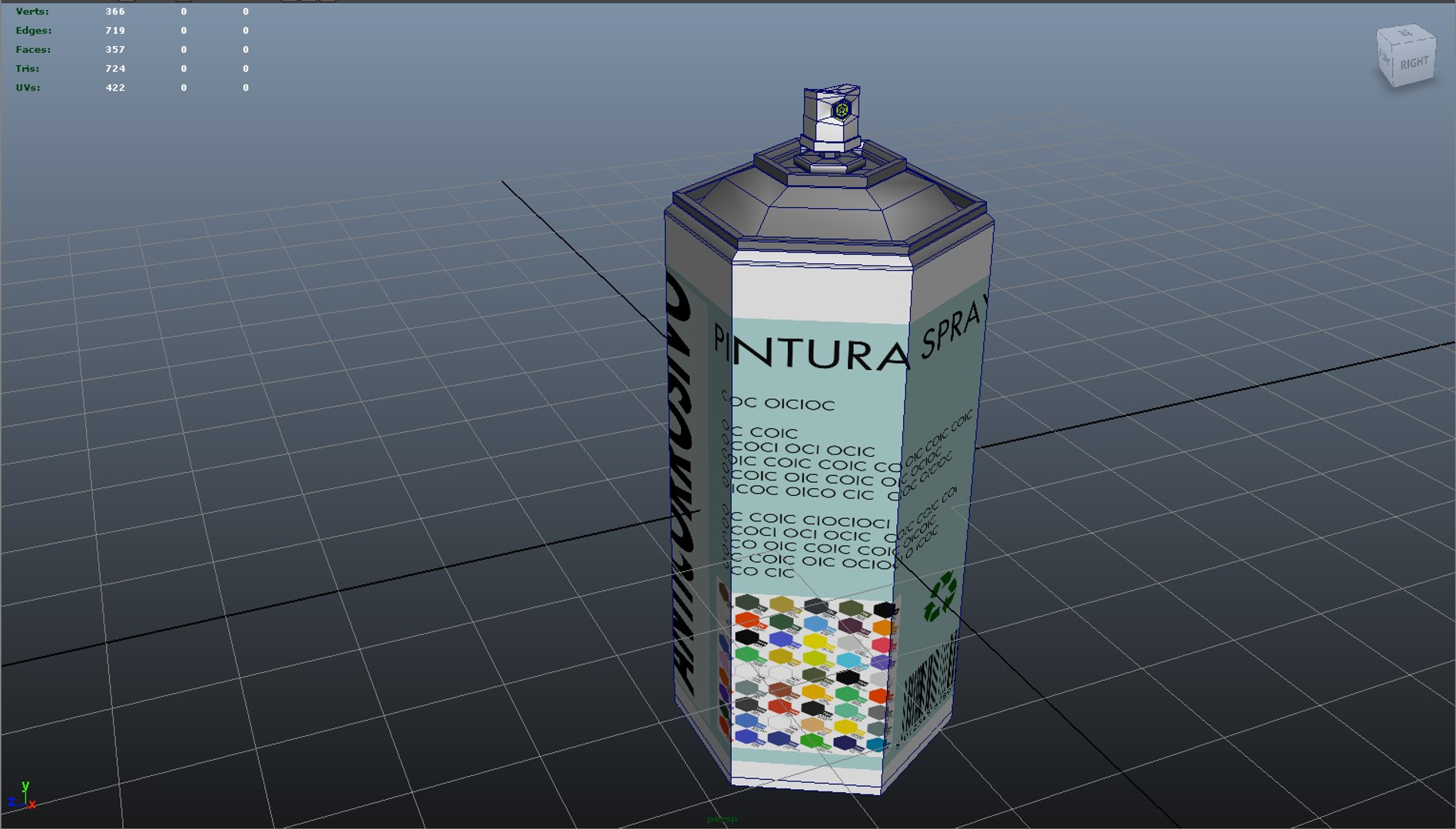 3d Spray Model