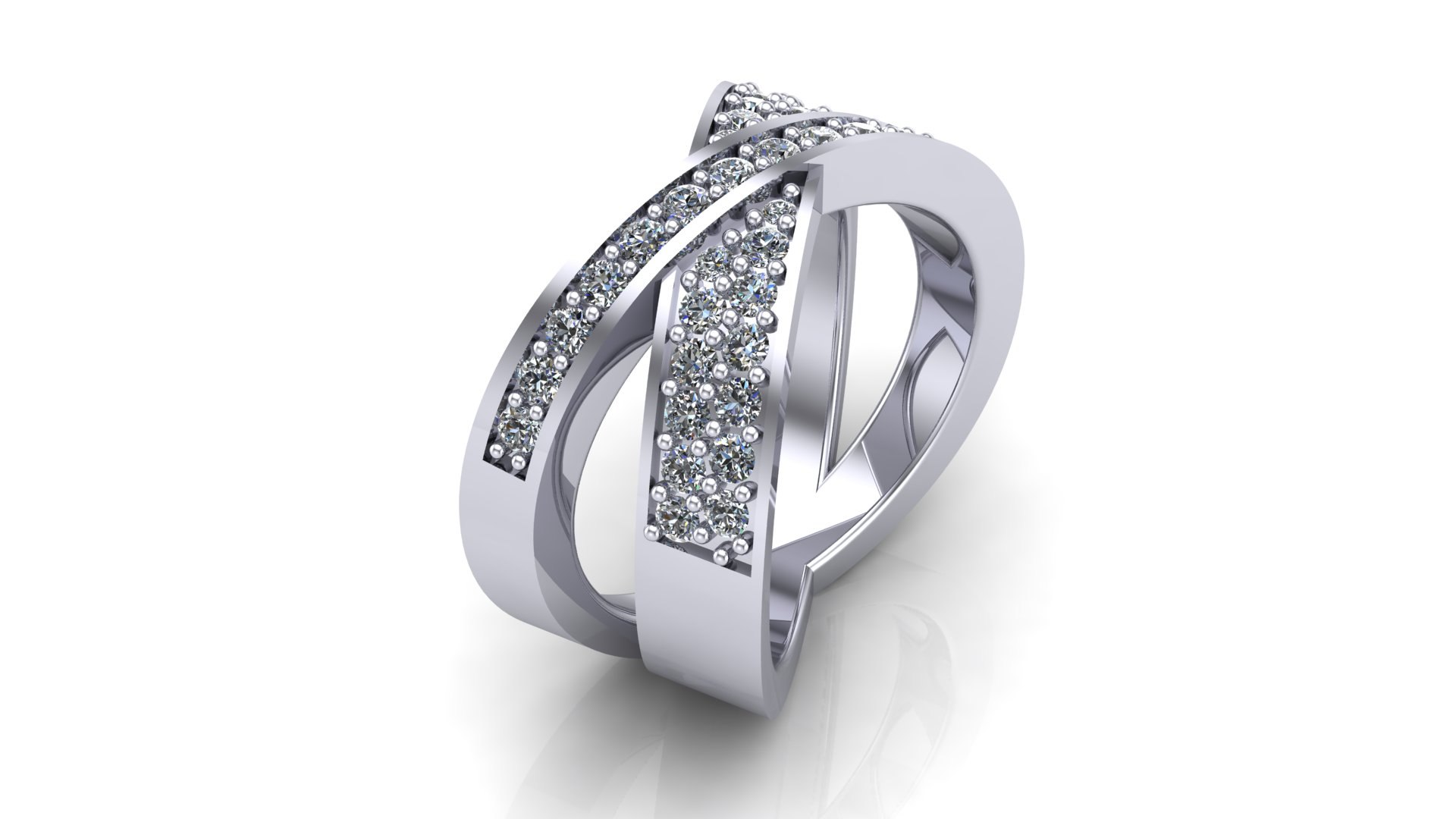 X Ring 55 3D Model - TurboSquid 2019076