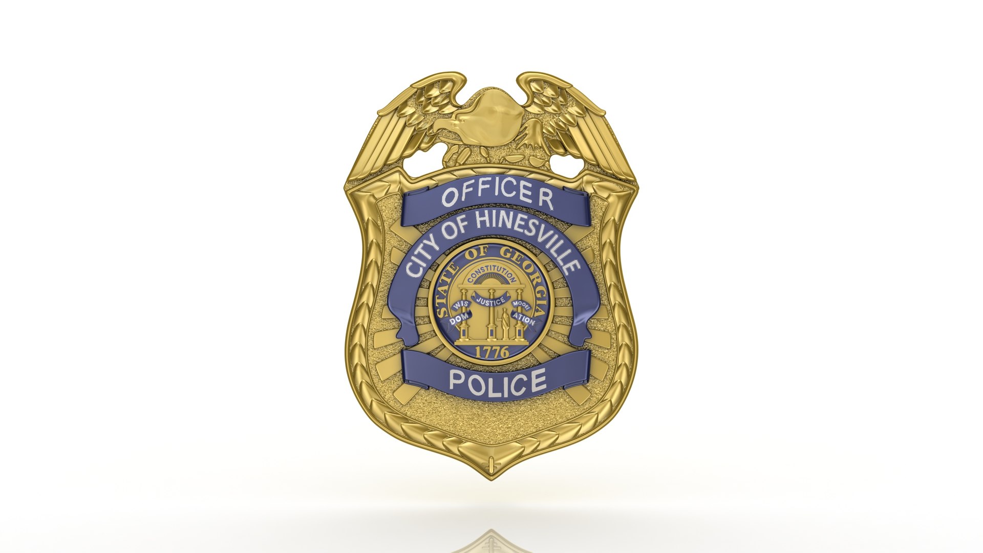 Police Badge Model - TurboSquid 2149634