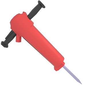 Air Jack Hammer Low Poly 1
