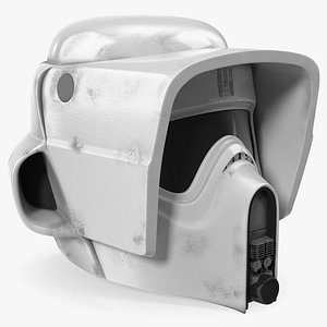 Star Wars Biker Scout Trooper Helmet 3D model